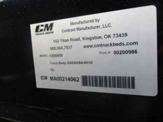 NEW CM 7 x 84 SS Truck Bed