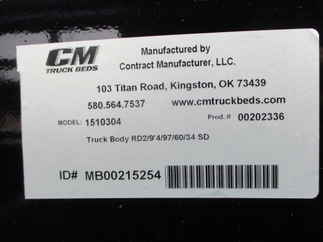NEW CM 9.3 x 97 RD Truck Bed