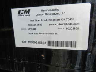 NEW CM 7 x 84 RD Flatbed Truck Bed