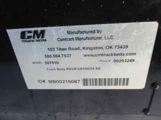 NEW CM 9.3 x 84 RD Flatbed Truck Bed