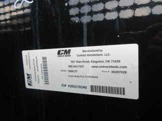 NEW CM 12 x 97 PL Flatbed Truck Bed