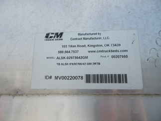 NEW CM 8.5 x 97 ALSK Flatbed Truck Bed