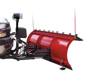 SOLD OUT New Hiniker 2275 Model, Straight Conventional with crossover relief valve Steel Straight Blade, Skid Steer