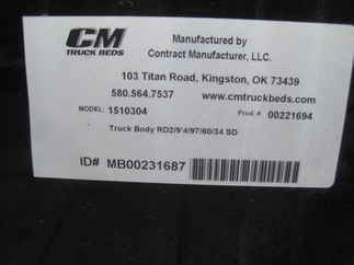 NOS CM 9.3 x 97 RD Flatbed Truck Bed