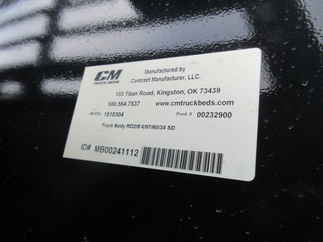 NEW CM 9.3 x 97 RD Truck Bed