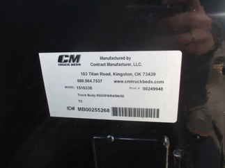 AS IS CM 8.5 x 84 RD Flatbed Truck Bed