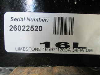 New Bedrock 16 x 97 Limestone Flatbed Truck Bed