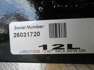 New Bedrock 12 x 97 Limestone Flatbed Truck Bed