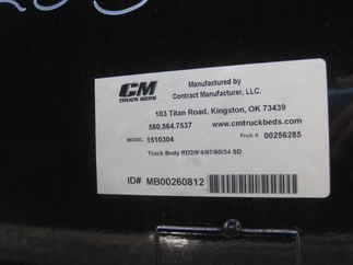 New CM 9.3 x 97 RD Flatbed Truck Bed