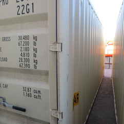 Used 20 Long x 8 Wide - ST Double Doors One Tripper