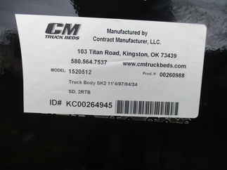 New CM 11.3 x 97 SK Flatbed Truck Bed