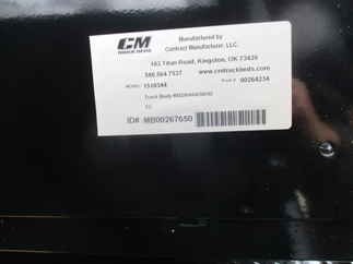 New CM 7 x 84 RD Flatbed Truck Bed