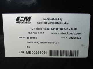 New CM 11.3 x 97 RD Flatbed Truck Bed