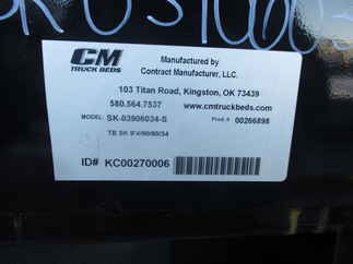 NOS CM 9.3 x 90 SK Flatbed Truck Bed