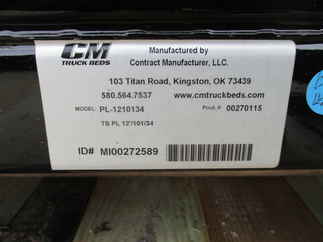 NOS CM 12 x 101 PL Flatbed Truck Bed