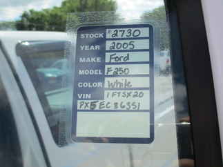 2005 Ford F250 Extended Cab Long Bed XL