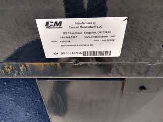 Used CM 9.3 x 97 RD Flatbed Truck Bed