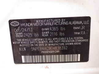 2014 Hyundai Sonata 4 Door Sedan   GLS
