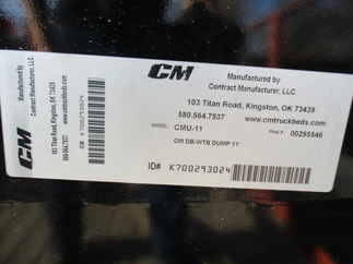 New CM 11 x 97 DP Flatbed Truck Bed