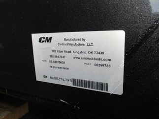 NOS CM 8.5 x 97 SS Flatbed Truck Bed