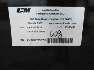 NOS CM 8.5 x 97 SK Flatbed Truck Bed