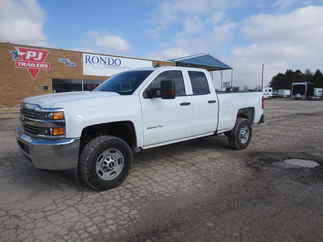 2016 Chevy 2500HD Crew Cab Short Bed Work Truck