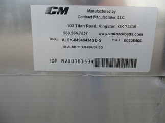 NOS CM 11.3 x 94 ALSK Flatbed Truck Bed