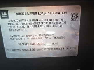 2017 Chevy 2500HD Regular Cab Long Bed Work Truck