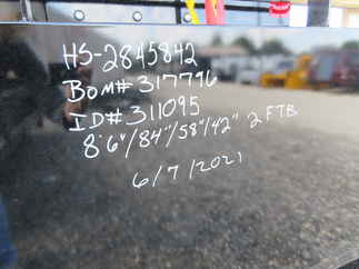 AS IS CM 8.5 x 84 HS Flatbed Truck Bed