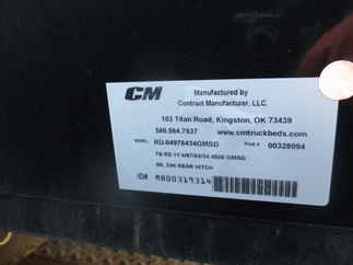 New CM 11.3 x 97 RD Flatbed Truck Bed