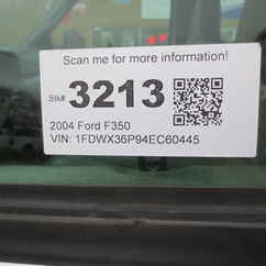 2004 Ford F350 Extended Cab Flatbed XL