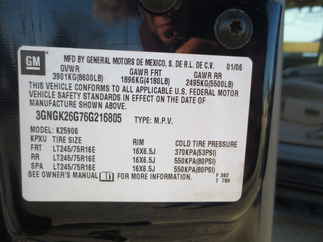 2006 Chevy 2500 Suburban   LS