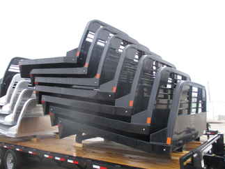 AS IS CM 8.5 x 97 SS Flatbed Truck Bed