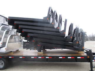 AS IS CM 8.5 x 97 SS Flatbed Truck Bed