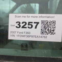 2007 Ford F350 Regular Cab Flatbed XL