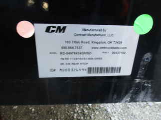 New CM 11.3 x 97 RD Flatbed Truck Bed