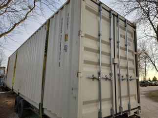 Used 40 Long x 8 Wide - HC Double door One Tripper