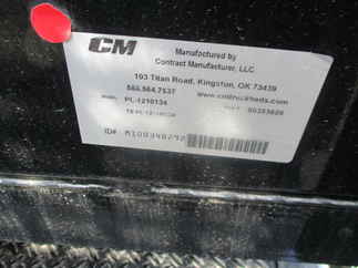 New CM 12 x 101 PL Flatbed Truck Bed