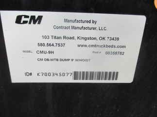 NOS CM 9 x 97 DP Flatbed Truck Bed