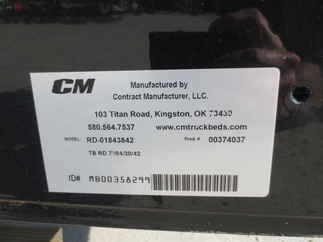 New CM 7 x 84 RD Flatbed Truck Bed