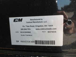 New CM 7 x 84 RD Flatbed Truck Bed