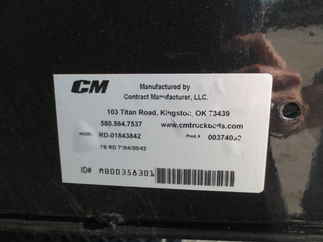 New CM 7 x 84 RD Flatbed Truck Bed