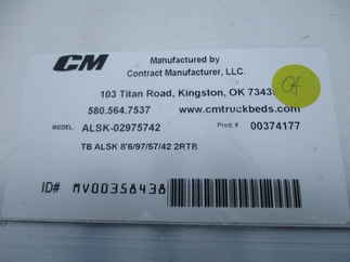 NOS CM 8.5 x 97 ALSK Flatbed Truck Bed