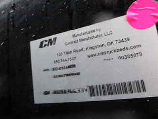 NOS CM 7 x 84 RD Flatbed Truck Bed
