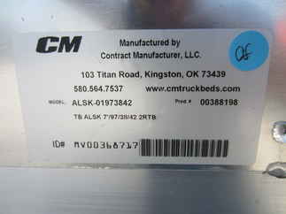 NOS CM 7 x 97 ALSK Flatbed Truck Bed