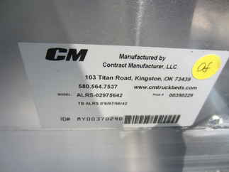 New CM 8.5 x 97 ALRS Flatbed Truck Bed
