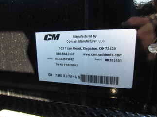 New CM 8.5 x 97 RD Flatbed Truck Bed