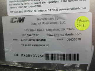 New CM 9.3 x 97 ALRD Flatbed Truck Bed