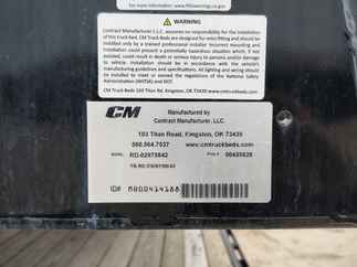 AS IS CM 8.5 x 97 RD Flatbed Truck Bed
