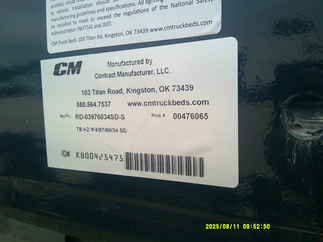 AS IS CM 9.3 x 97 RD Flatbed Truck Bed